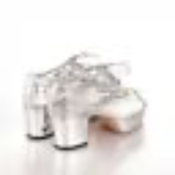 Chanel Transparent PVC Lace Up Platform - Picture 5 of 6